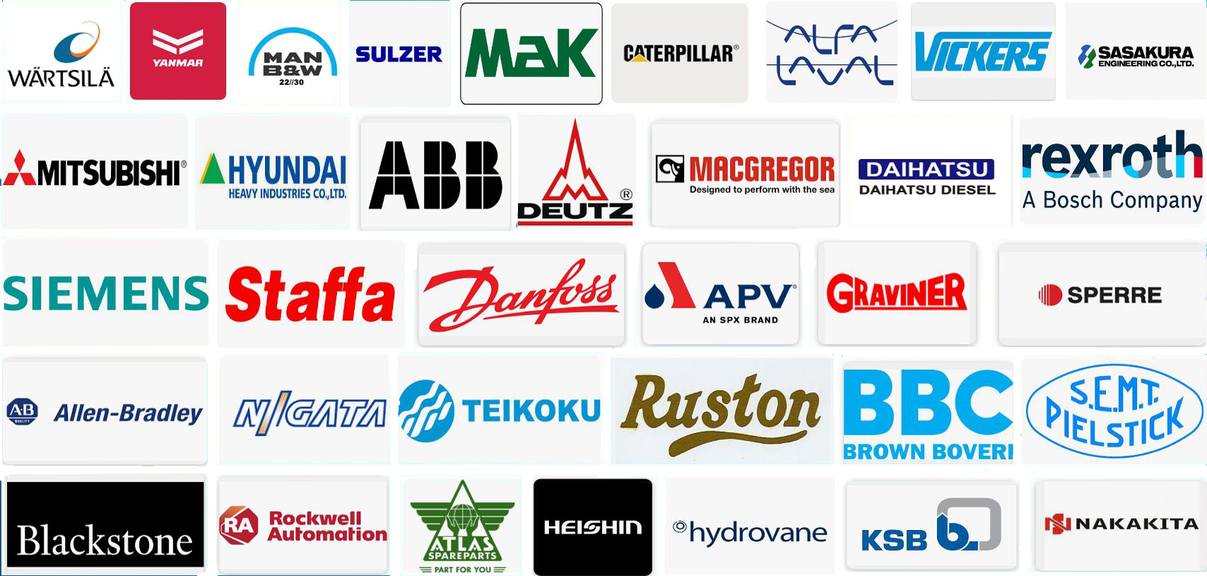 Jasan Impex - Brands We Cater
